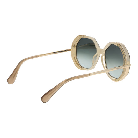 Ochelari de soare Max Mara bej din acetat
