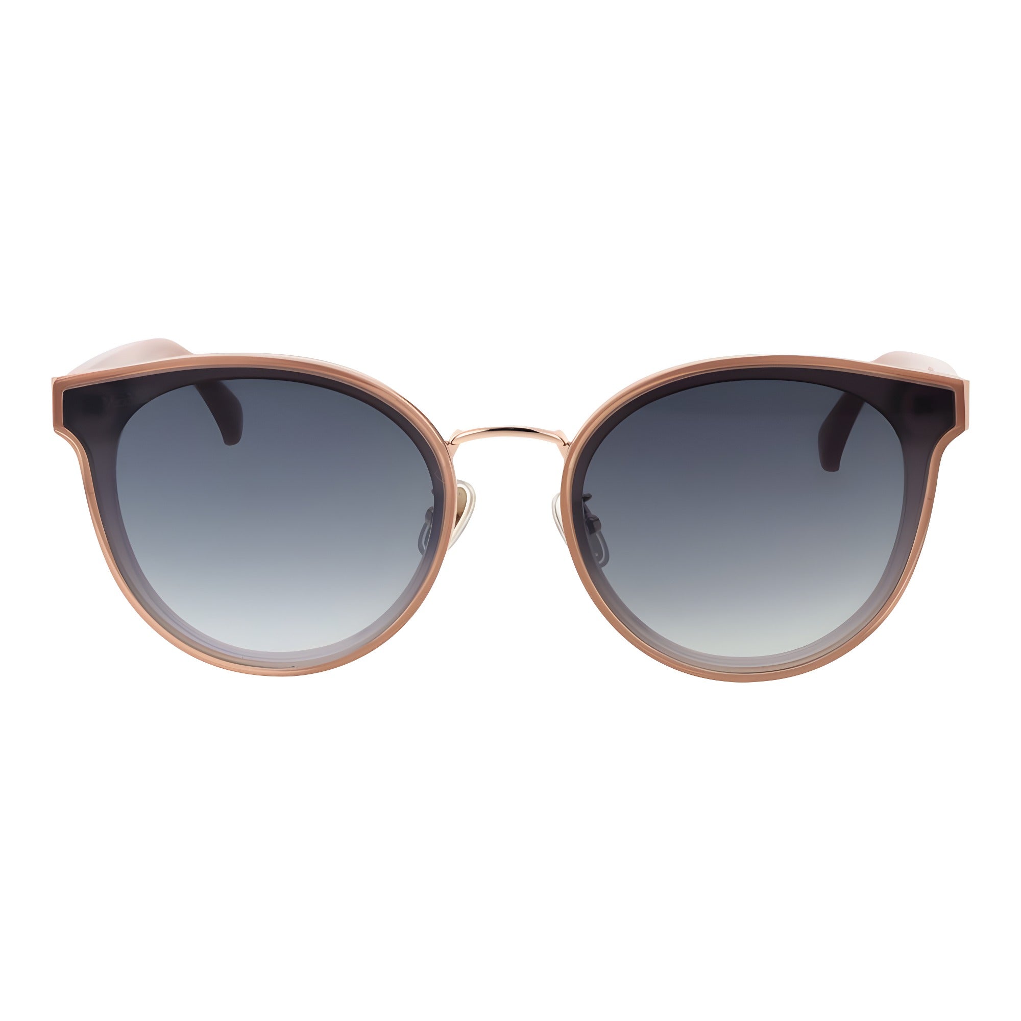 Ochelari de soare Max Mara bej din acetat cat eye