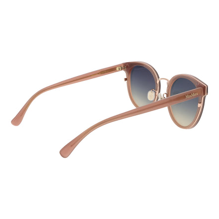 Ochelari de soare Max Mara bej din acetat cat eye