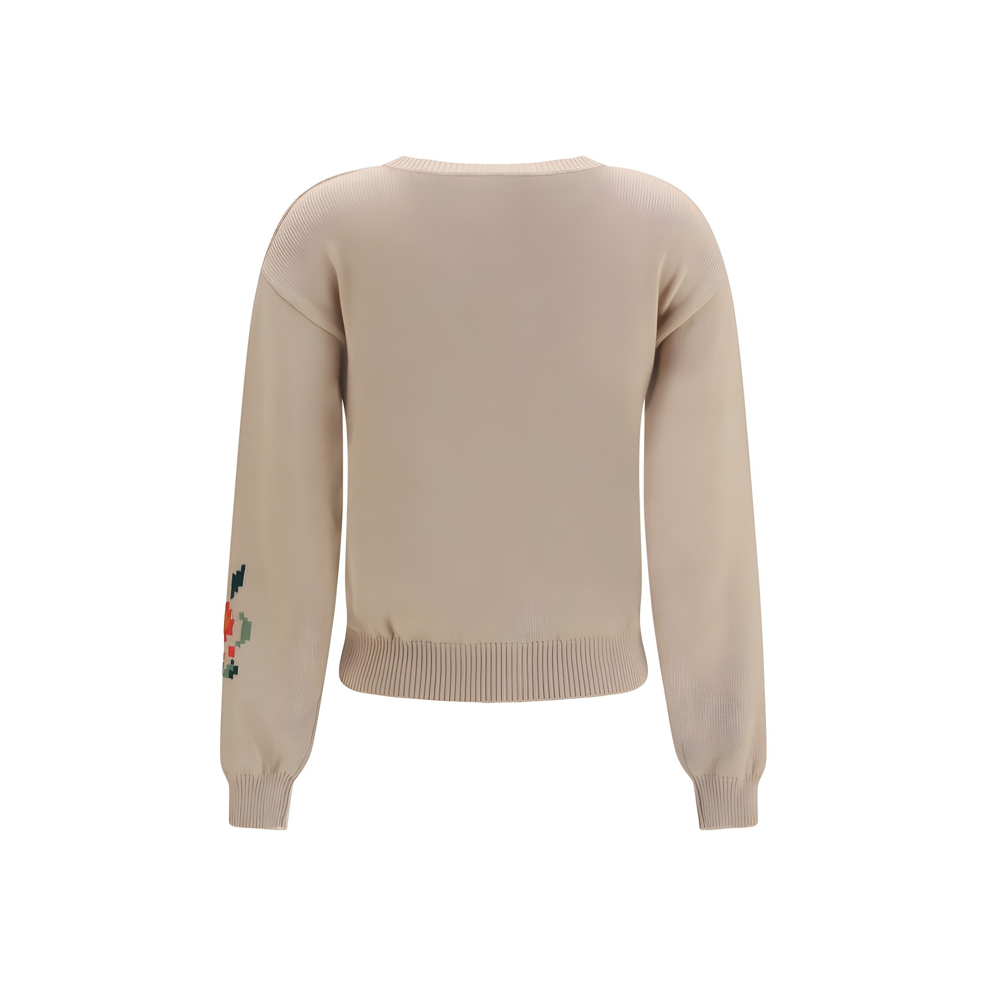 Cardigan Max Mara bej din bumbac
