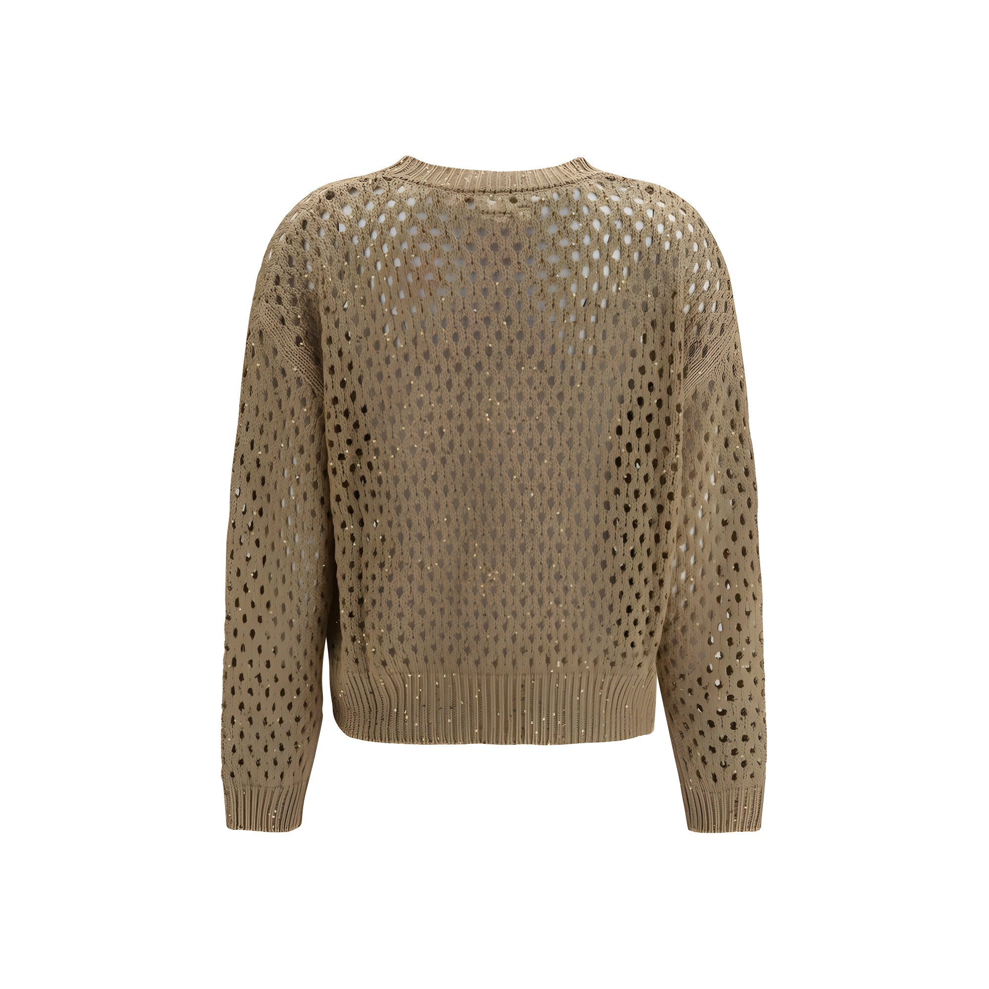 Max Mara Beige Cotton Sweatshirt