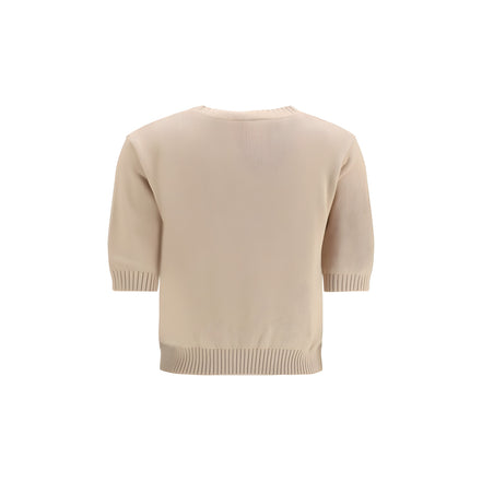 Max Mara Beige Cotton Sweatshirt