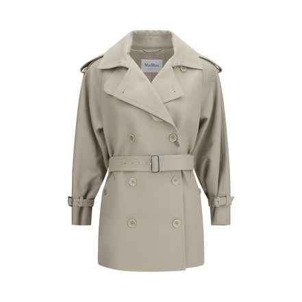 Max Mara Beige Cotton Trench Coat