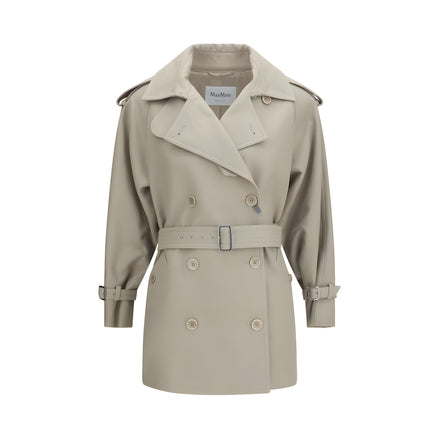 Max Mara Beige Cotton Trench Coat