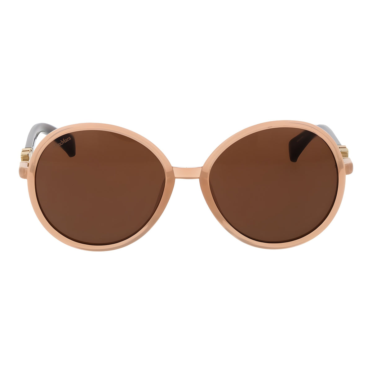 Max Mara Ochelari de Soare Bej din Plastic