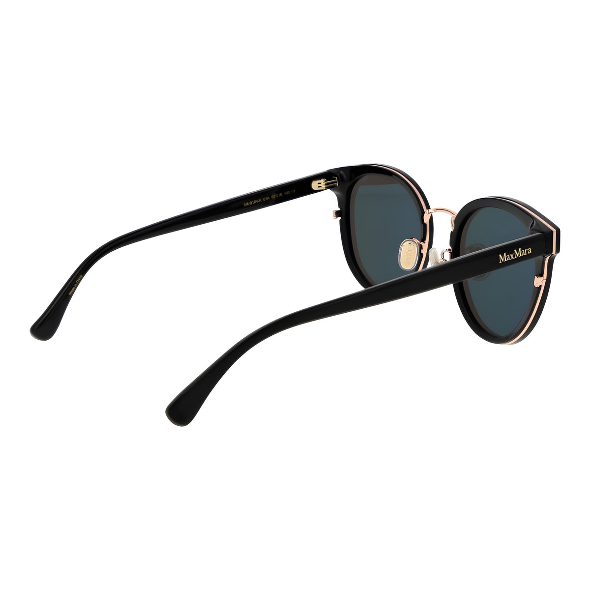 Max Mara Ochelari de Soare Negri din Acetat