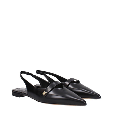 Max Mara Balerini Negri din Piele