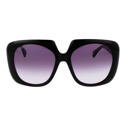 Ochelari de soare Max Mara negri din plastic