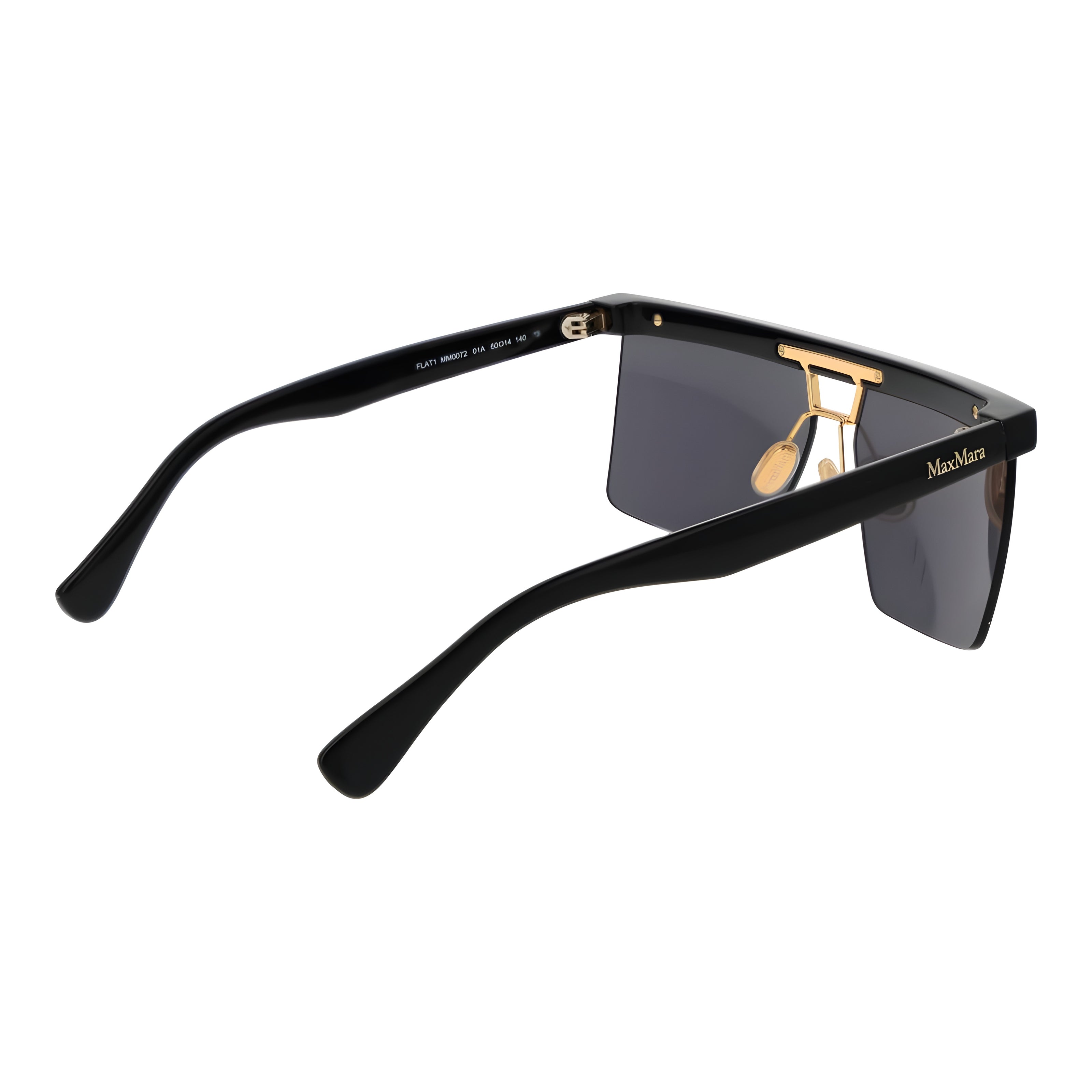 Ochelari de soare negri Max Mara