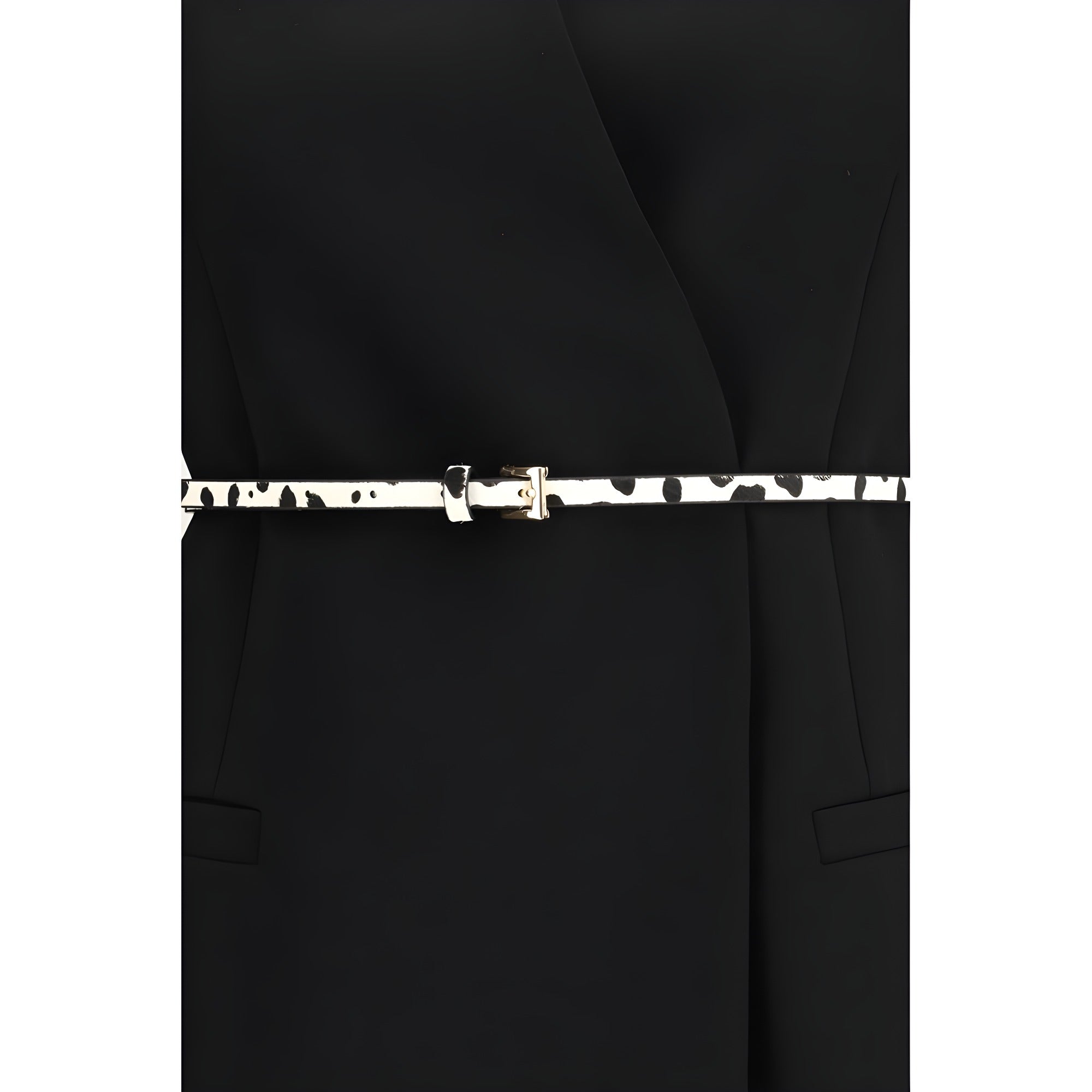 Palton Max Mara negru din triacetat