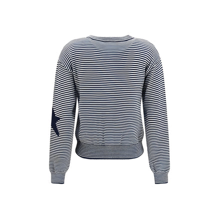 Cardigan Max Mara albastru din bumbac
