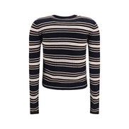 Cardigan Max Mara albastru din mătase