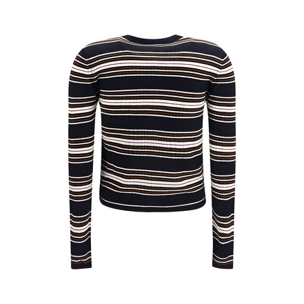 Cardigan Max Mara albastru din mătase