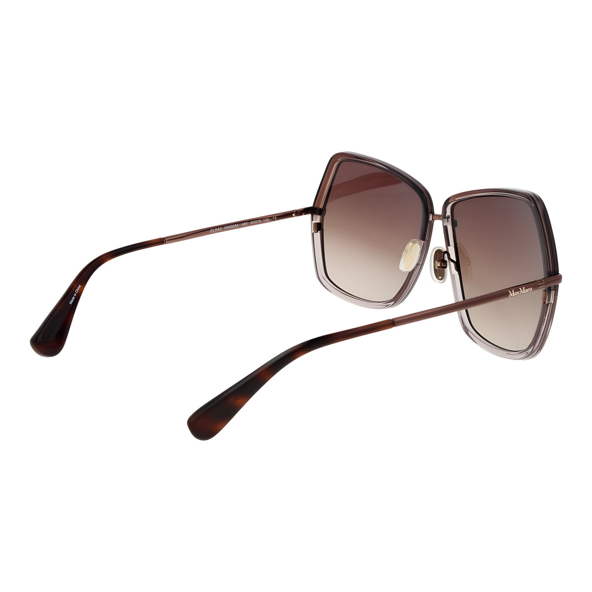 Max Mara Ochelari de Soare Bronz din Metal