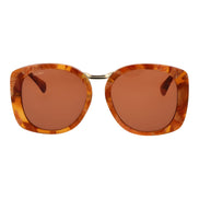 Ochelari de soare Max Mara maro din acetat