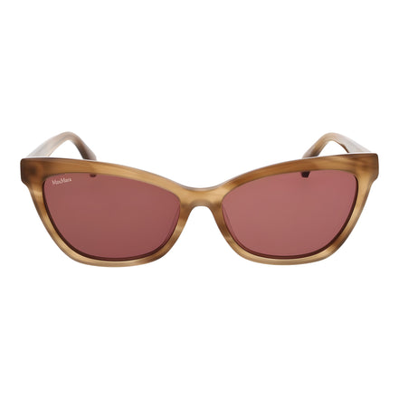 Ochelari de soare Max Mara maro din acetat Cat Eye