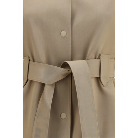 Max Mara Brown Wool Sleeveless Jacket