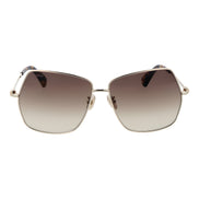Max Mara Gold Sunglasses