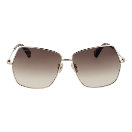Ochelari de soare aurii Max Mara