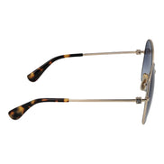 Max Mara Ochelari de Soare Aurii din Metal