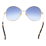 Ochelari de soare aurii Max Mara