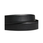 Curea Dolce & Gabbana neagră clasică din piele cu cataramă metalică