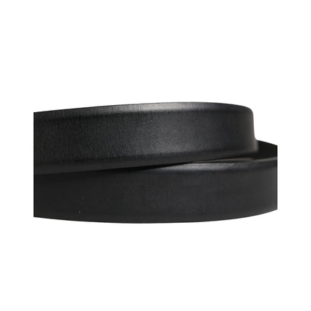 Curea Dolce & Gabbana neagră clasică din piele cu cataramă metalică