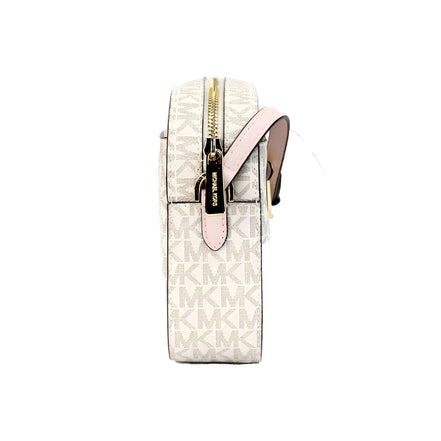Geantă crossbody Michael Kors din piele Saffiano cu fermoar și lanț