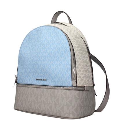 Rucsac Michael Kors din material textil bej