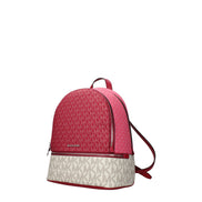 Rucsac Michael Kors din material textil bej