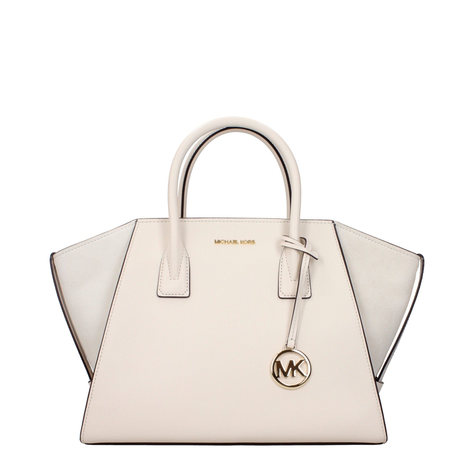 Geantă de mână Michael Kors din piele bej