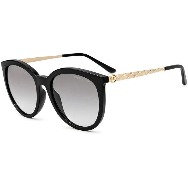 Ochelari de soare Michael Kors negri din acetat