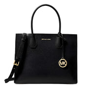 Geantă Michael Kors neagră cu blană