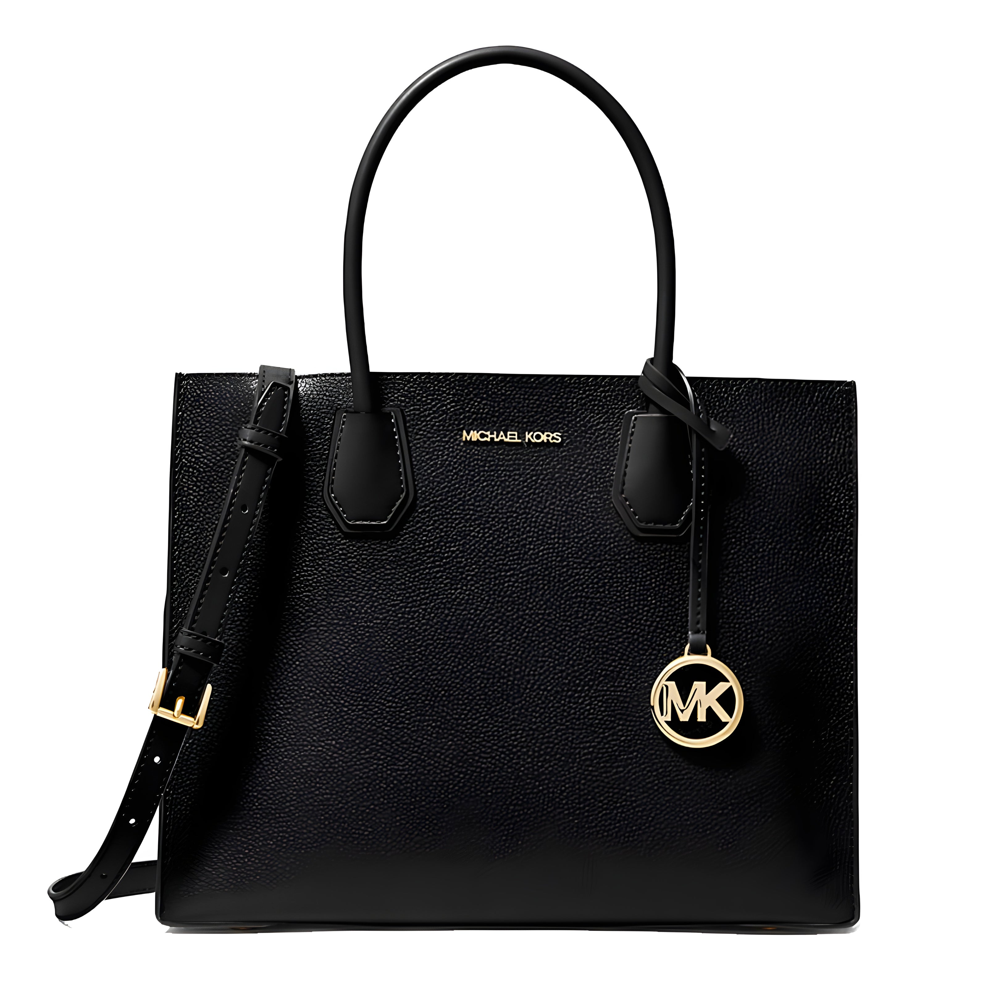 Geantă Michael Kors neagră cu blană