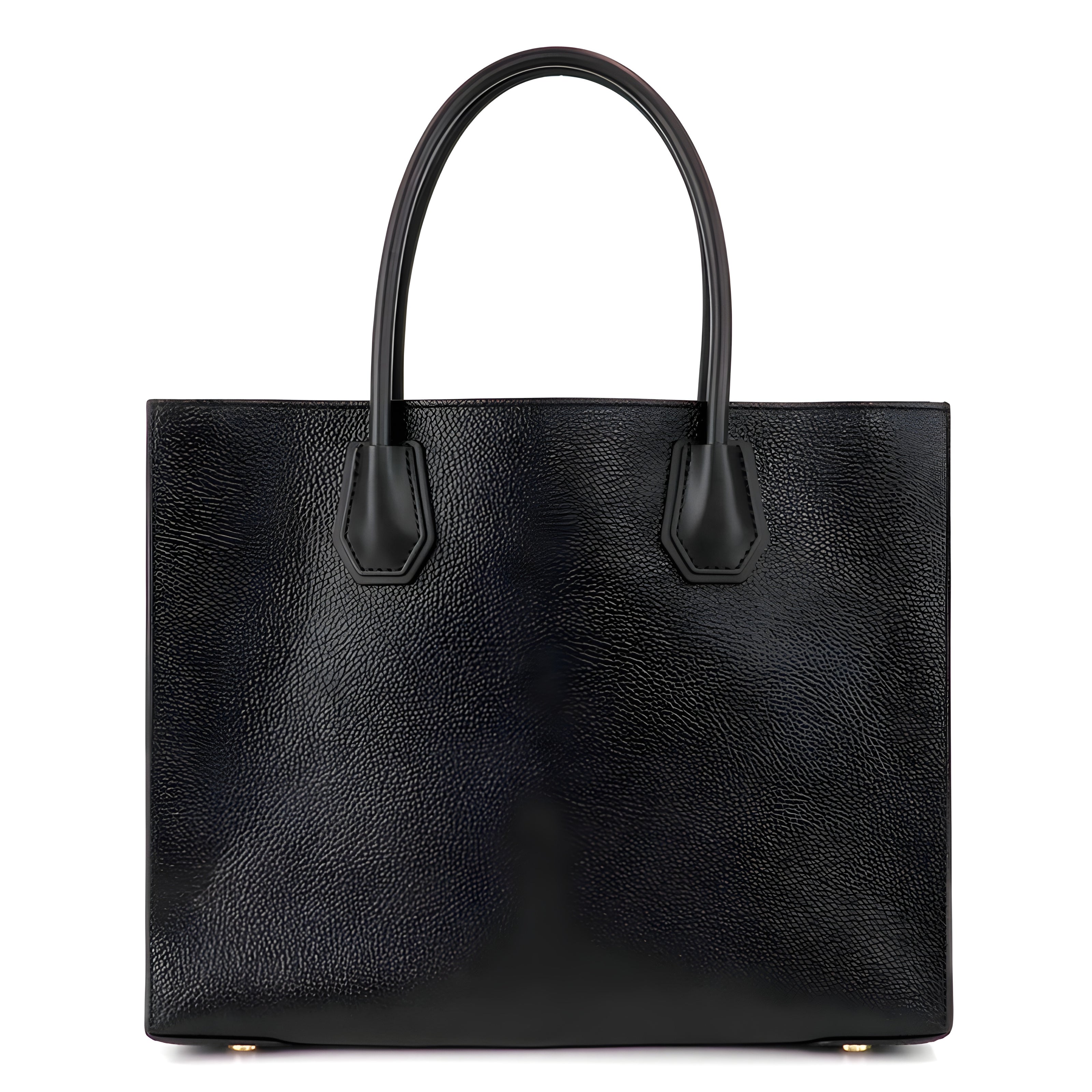 Geantă Michael Kors neagră cu blană
