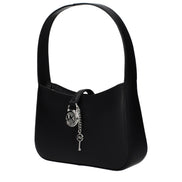 Geantă de mână Michael Kors din piele neagră