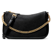 Geantă de umăr Michael Kors neagră din piele Carmela