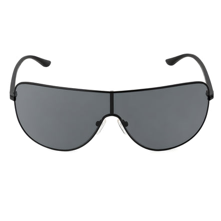 Ochelari de soare Michael Kors negri din metal