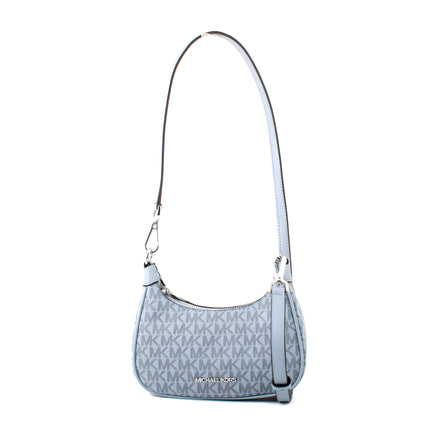 Michael Kors Blue Canvas Shoulder Bag