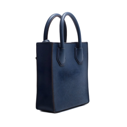 Geantă de mână Michael Kors albastră din blană