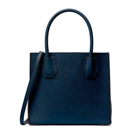 Geantă de mână Michael Kors albastră din blană