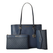 Geantă tote Michael Kors albastră din piele