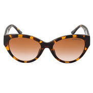 Ochelari de soare Michael Kors maro din acetat