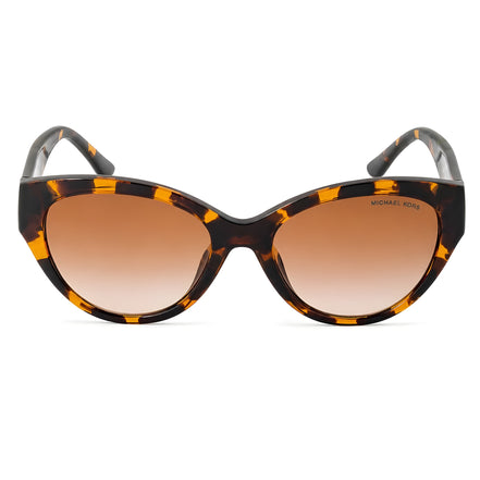 Ochelari de soare Michael Kors maro din acetat