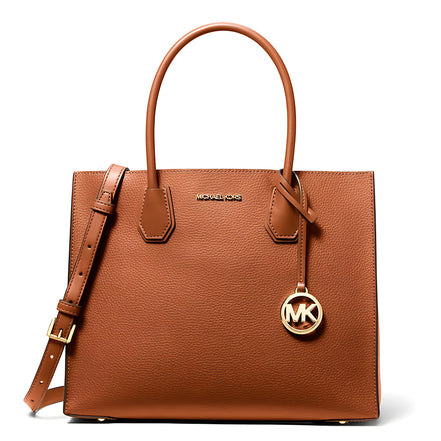 Geantă de mână Michael Kors maro din blană