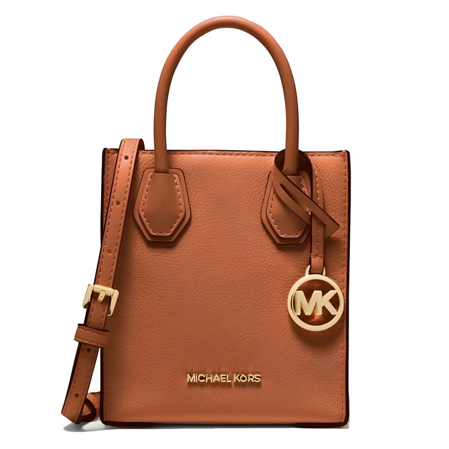 Geantă de mână Michael Kors maro din blană