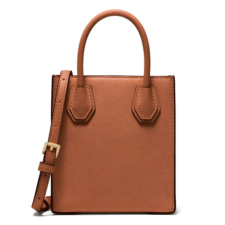Geantă de mână Michael Kors maro din blană
