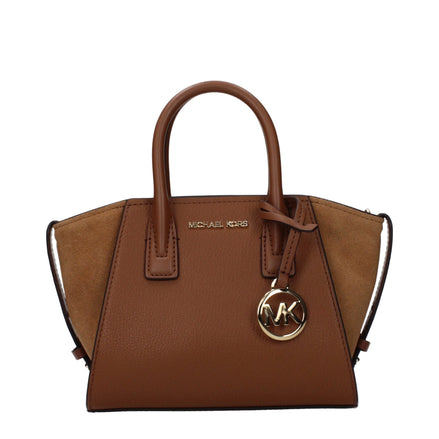 Geantă de mână Michael Kors din piele maro