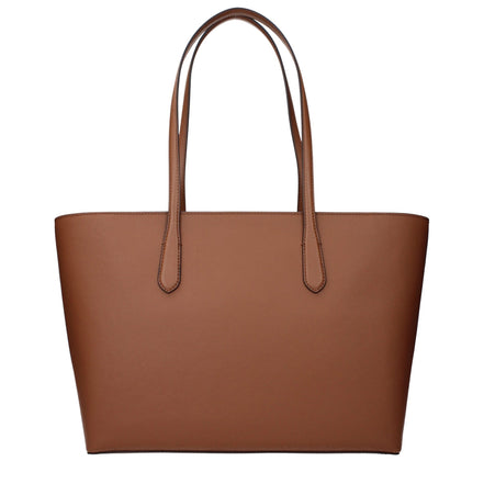 Geantă de umăr Michael Kors din piele maro