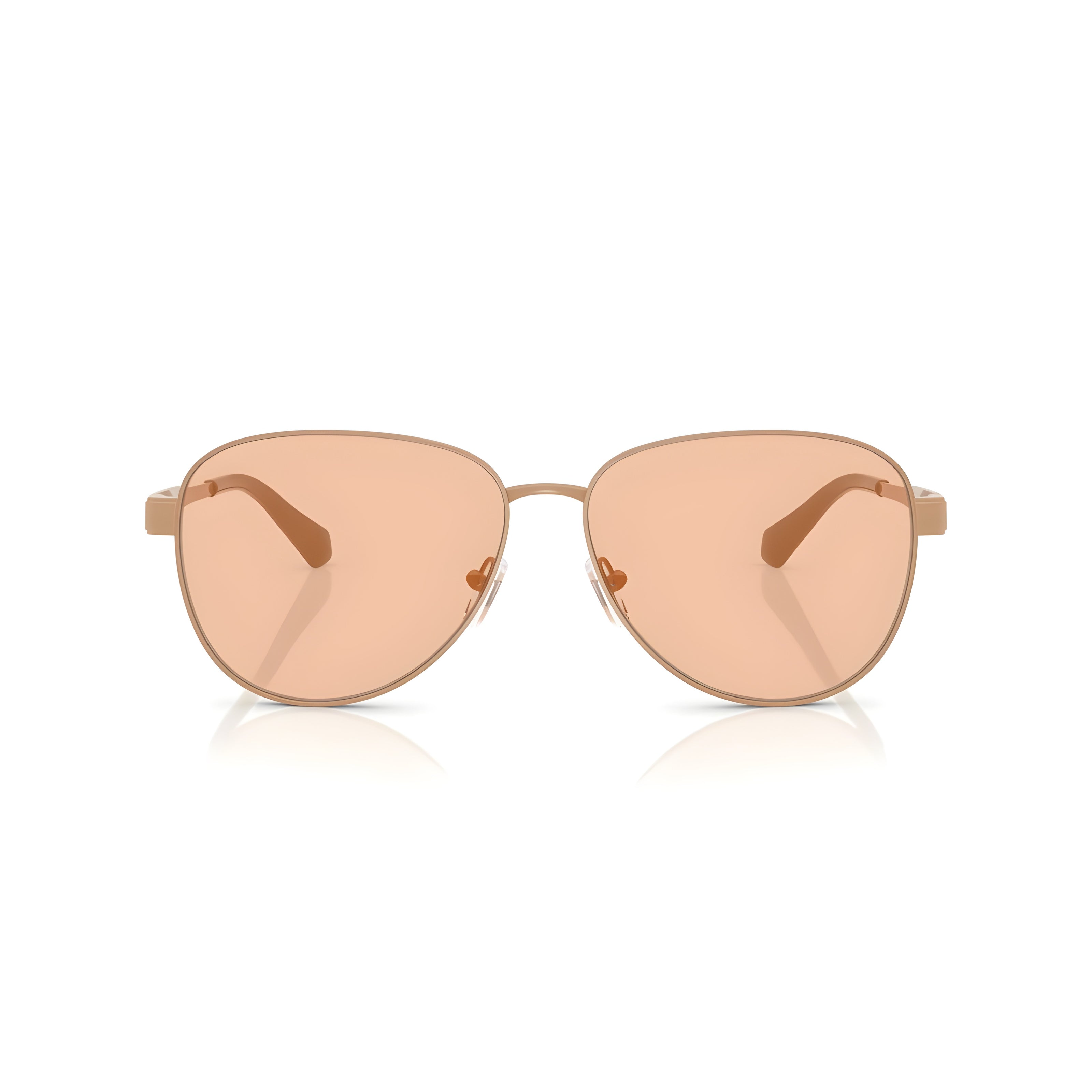 Ochelari de soare Michael Kors maro